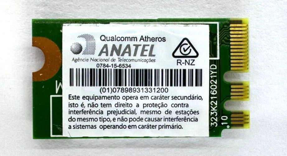 Scheda Wireless WIFI Bluetooth Acer Aspire 3 A315 A315-31 N17Q2 NFA435A QCNFA435 - Immagine 2 di 4