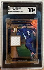 2023 Panini Chronicles GSS-JJ Jace Jung Gold Standard Swatches SGC GM MT 10 RC