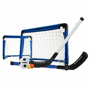 Sports Indoor Goal Set Includes 2 Adjustable Hockey Sticks 2