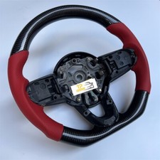 Carbon Fiber Steering Wheel For Mini Cooper R56 F54 F55 F56 F57 F60 Jcw 2014-20