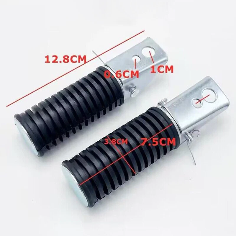 Estação de reparo de motocicleta pedal dobrável embalagem traseira pedal de passageiro - Imagem 3 de 4