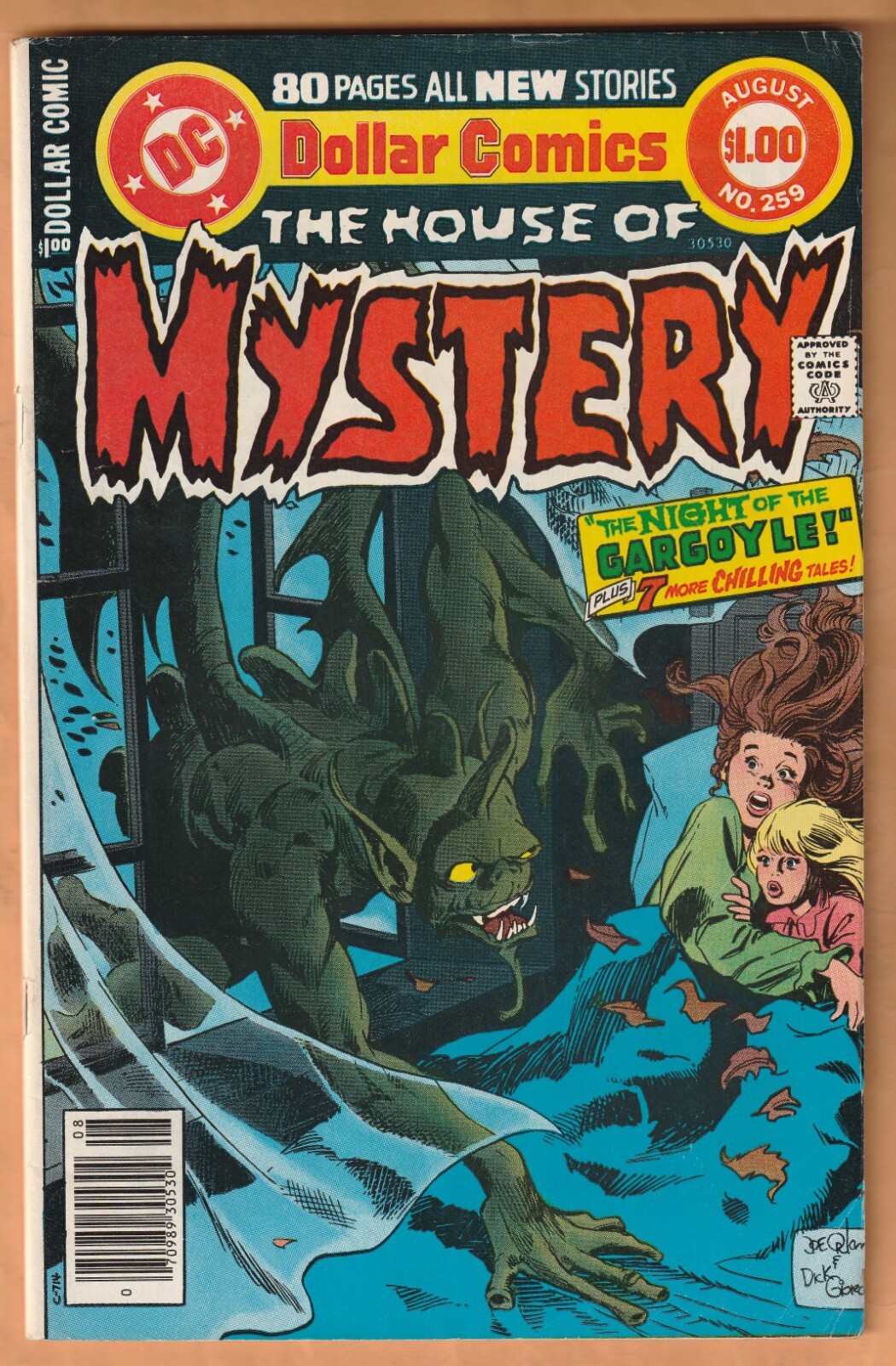 DC THE HOUSE OF MYSTERY No. 258 & 259 (1978) Dollar Comics Lot! 80 Pages!