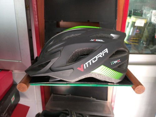 Casco da adulto Vittoria v200 giNero e verde fluo M | eBay