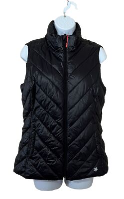 Chaleco color negro, acolchado para mujer con