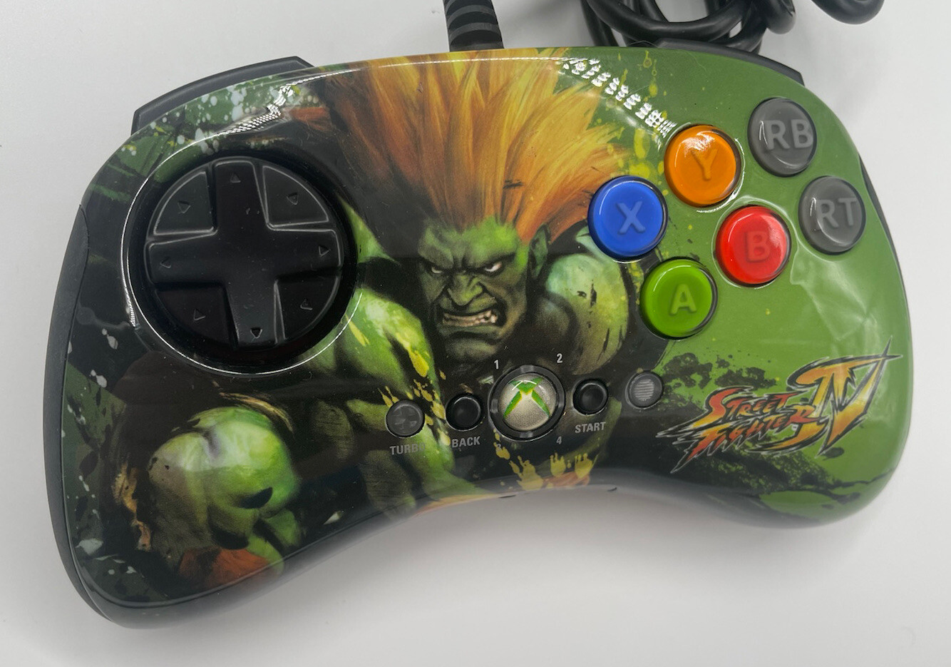  Xbox 360 Street Fighter IV FightPad - Blanka : Video Games