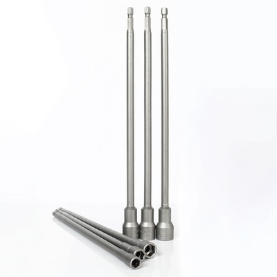 Flewdart Stecknuss-Set 9-tlg – 1/4 Zoll Antrieb, Größen 5–13 Mm, Für Akkuschrauber & Bohrmaschinen