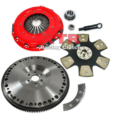 XTR STAGE 4 CLUTCH KIT+CHROMOLY FLYWHEEL 86-95 FORD MUSTANG GT LX COBRA SVT 5.0L