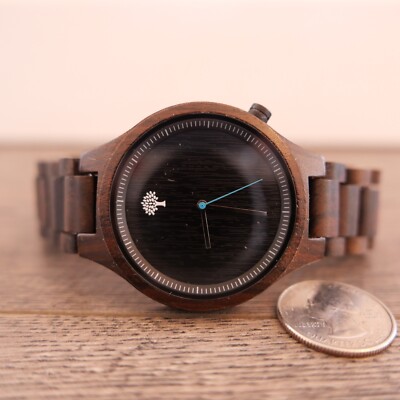 Lux Woods Wood Watch with Tree Wood Band- Custom Engraved !!!