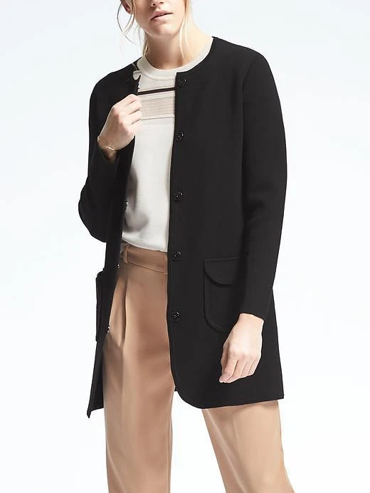 Banana republic sweater best sale jacket