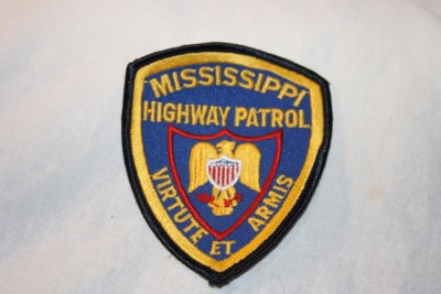 Aufnäher - Mississippi Highway Petrol - Patches - ca. 9 x 7,5 cm