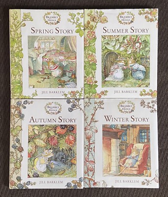 BOXセット　Brambly Hedge 春夏秋冬 4冊セット RARE The Brambly Hedge Collection Box Set 4 Book & Audio CD Jill