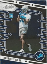 2024 Panini Absolute Ennis Rakestraw Jr. #158 Rookie RC Detroit Lions 