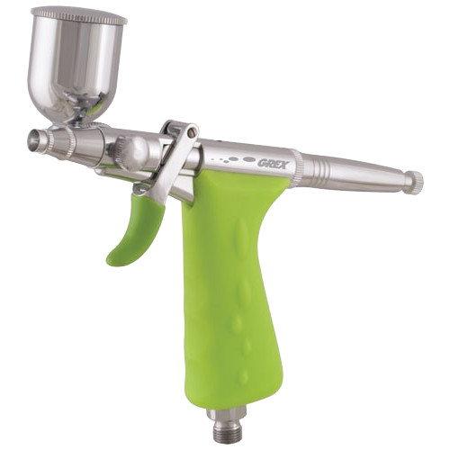 Grex Dual Action Pistol Style Airbrush, Side Gravity, 0.2 mm TRITIUM.TS2