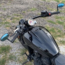 For Indian Scout Bobber Motorcycle Motorbike 7/8" Bar End Rearview Mirrors RED