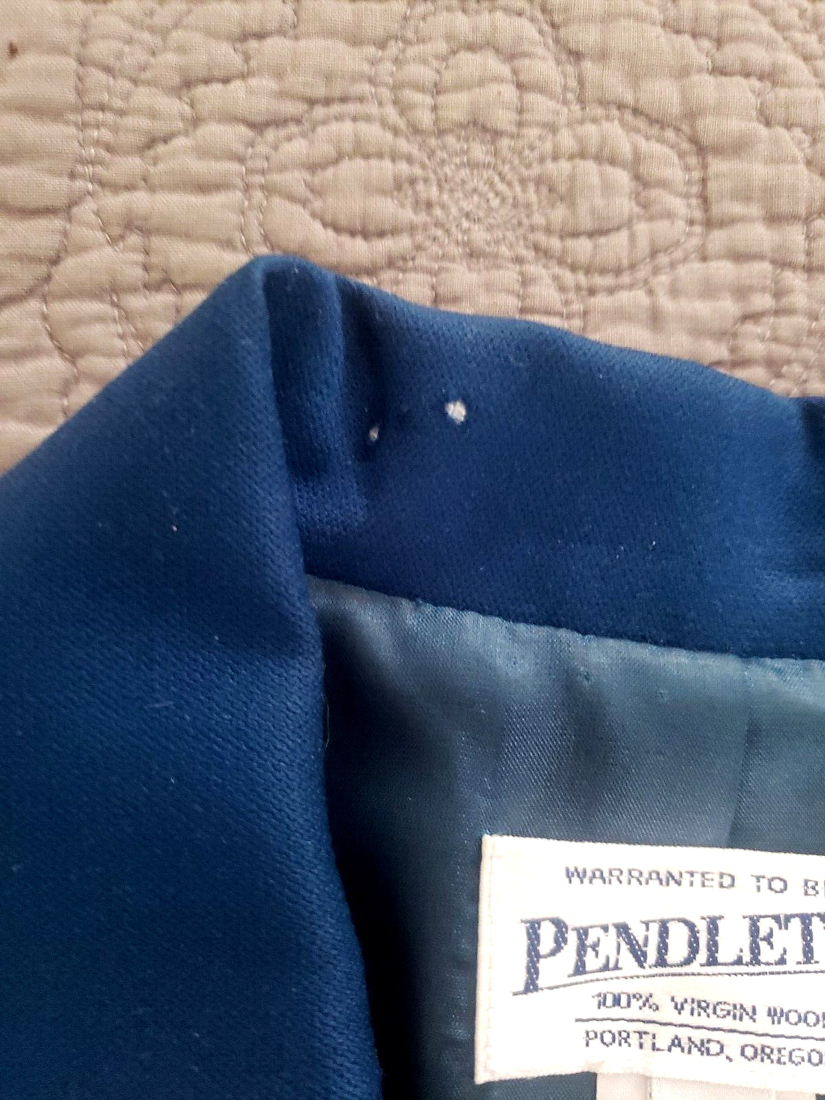 Pendleton Blazer Jacket Classic Royal Blue Pure V… - image 6