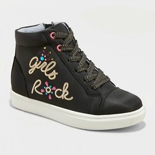 NWT Girls' Stevies Rock Camaro High Top Sneakers 4