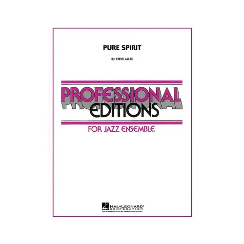 Hal Leonard Pure Spirit Jazz Band Level 5 Composed by Steve Allee