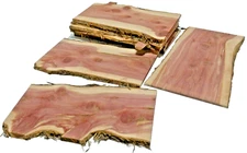 1 Milled Kiln Dried Aromatic Red Cedar SLAB 24"L X 10-12"W X 0.5"T SHIPS FREE!