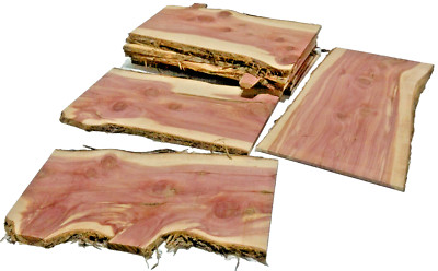 1 Milled Kiln Dried Aromatic Red Cedar SLAB 24''L X 10-14''W X 0.5''T SHIPS FREE!