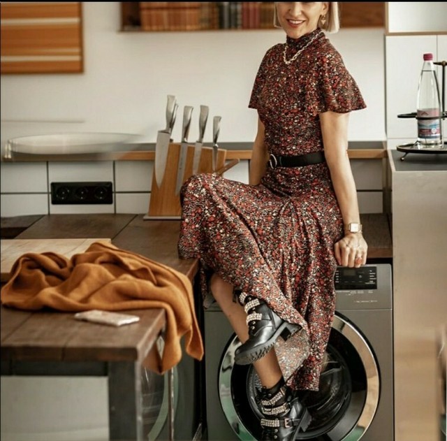 zara multicolored dress