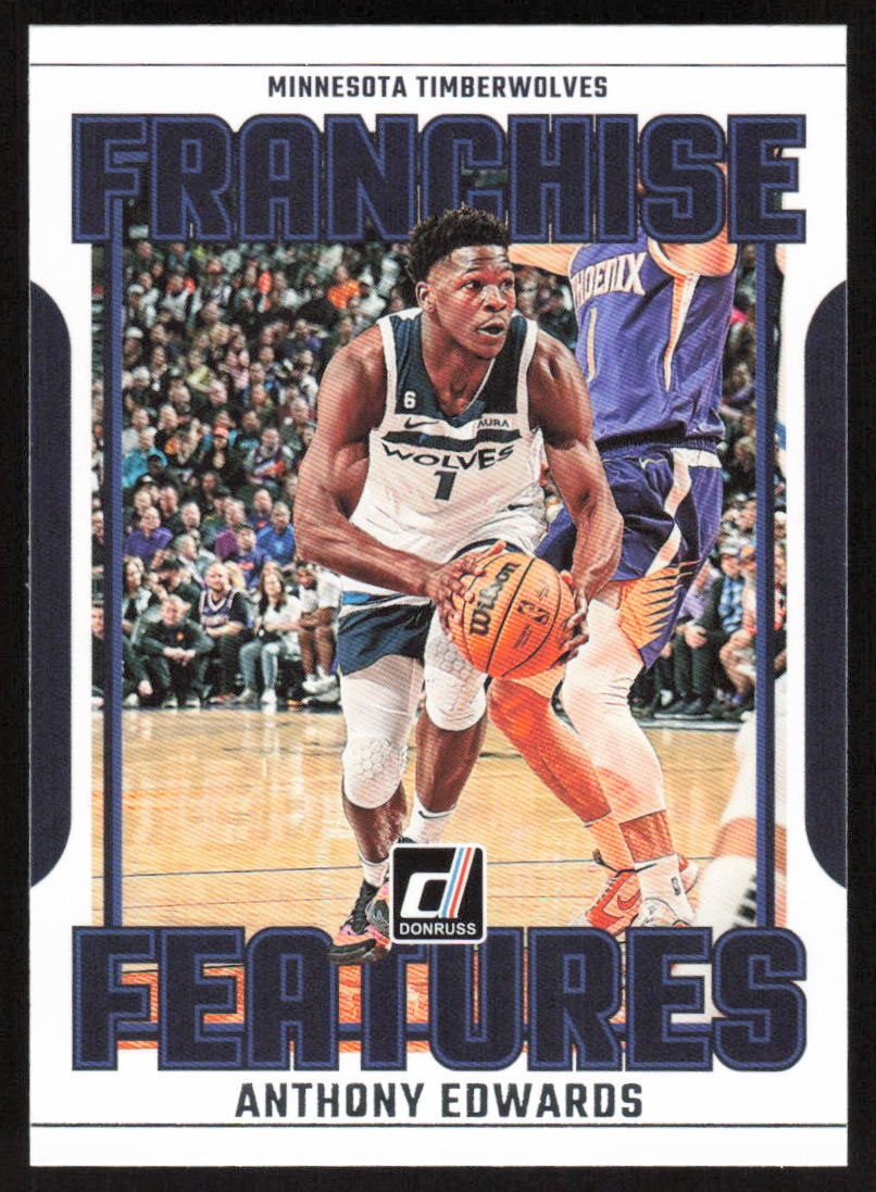 2023-24 Donruss #17 Anthony Edwards Franchise Features