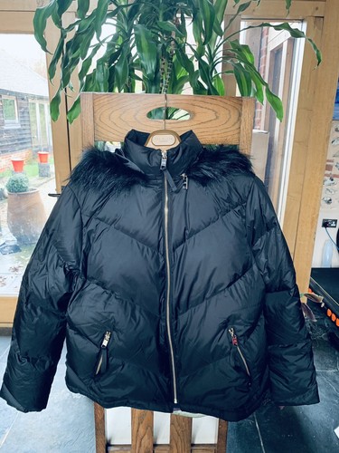 Coat Duck Down Puffer Jacket Fur Hood 