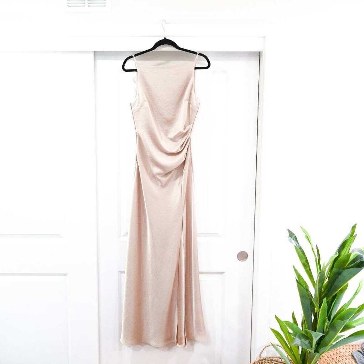 Bec + Bridge Size 6 The Dreamer Maxi Dress in Champagne