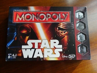 Monopoly STAR WARS Disney Hasbro Parker Krieg der Sterne Science Fiction complet - Bild 1 von 4