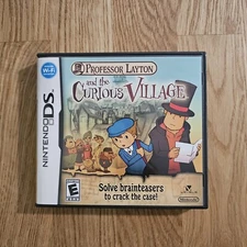 Nintendo DS Professor Layton And The Curious Village CIB Tested Works