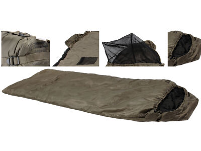 Snugpak Jungle Bag Olive Schlafsack für Linkshänder