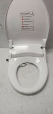 Bio Bidet Slim Two Electric Bidet Toilet Seat Round, Warm Water, Heated Seat----