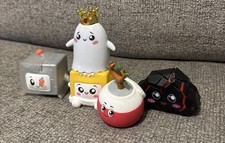 Lot of 5 Lankybox Series, Boxy, Ghosty Squishy  Figure Lot