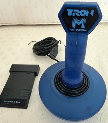 Tron M Network Blue Joystick Controller Working w/Tron Game for Atari 2600
