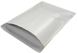 100 #7 White 19 x 24 Poly Mailers Shipping Bags Envelopes 2.35mil