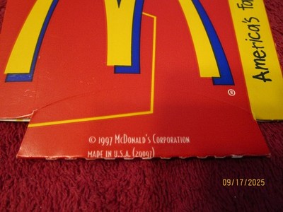 Lot of 3 Vintage 1997 McDonald's French Fry Fries Boxes Movie Prop