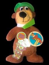Vintage Circus Circus Las Vegas Promo Toy Yogi Bear Plush 1980 Hanna Barbera