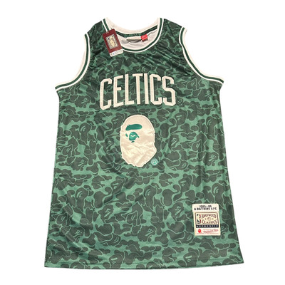 Bape x Mitchell & Ness Boston Celtics NBA Hardwood Classics 44 L