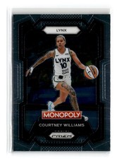 Courtney Williams 2024 Panini Prizm Monopoly WNBA #10 Minnesota Lynx