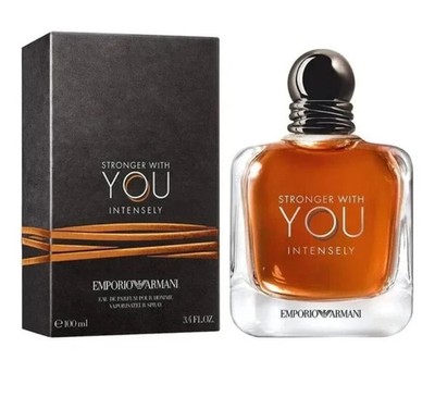 Giorgio Armani Stronger with You Intensely 100ml EDP New Sealed 100% Genuine