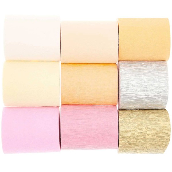KreppbäNder, BlüTen Mix, FSC Mix, 9 Stk, 5,5 Cm X 10 M | Deutsch (2024)-image