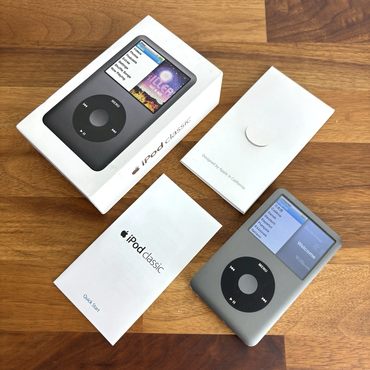 iPod 160GB Apple Classic MC297J⁄A 7th classic Black Gen Generation