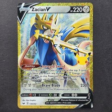 Zacian V 138/202 30th Anniversary Classic Collection Pokemon TCG English Card 