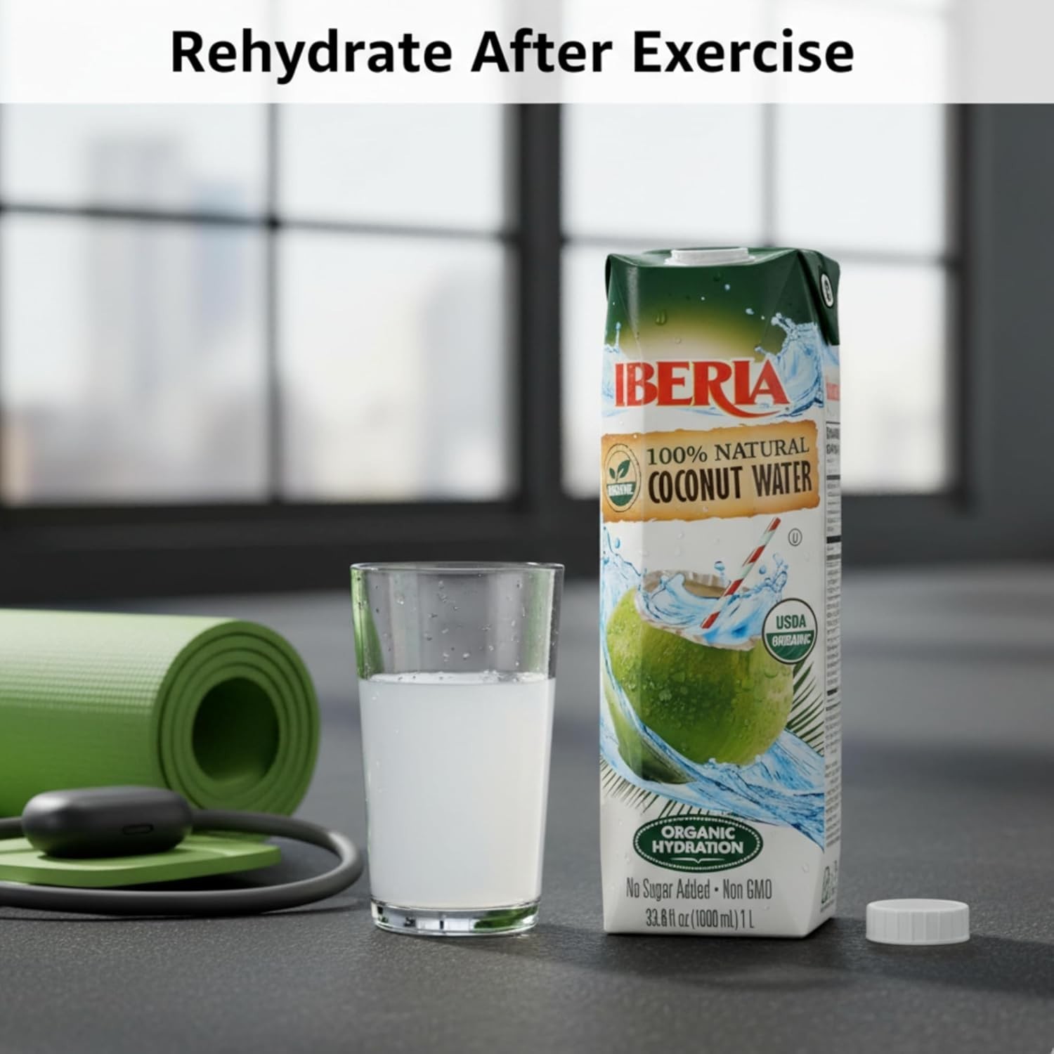 Pure Organic Coconut Water - Pack of 3 (1L Each)