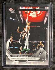 Victor Wembanyama 2025-26 NBA Topps NOW 