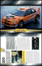 Subaru Imperza WRC 97 - 1997 - Racing - Atlas Dream Cars Fact File Card