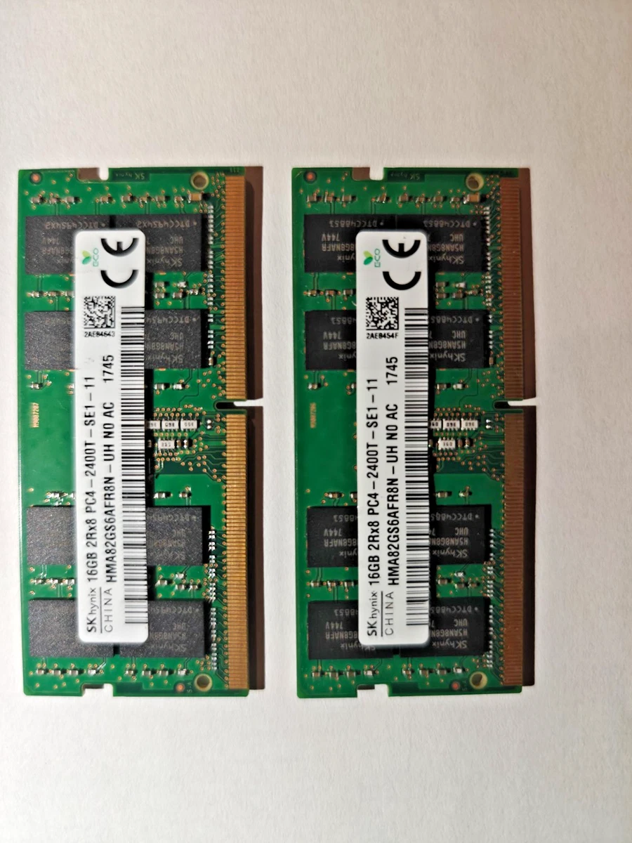 PC4-19200 (DDR4-2400) Bus Speed Computer RAM 16 GB Capacity per