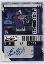 2022 Chronicles Contenders Rookie Ticket Diamond 5/15 Ryan Vilade #34 Auto 17ok
