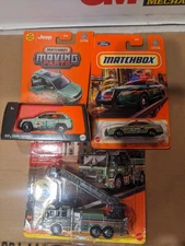 Matchbox National park Lot Of 3  WORKING RIGS Pierce Fire Truck, Moving parts