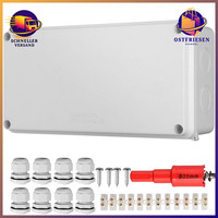 Abzweigdose Aufputz Wasserdicht IP65 Verteilerdose M20 Kabelverschraubung