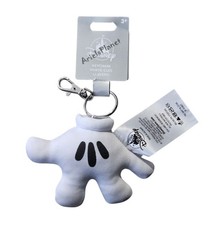 2025 Disney Parks Mickey Mouse Hand Glove Plush Keychain Bag Charm